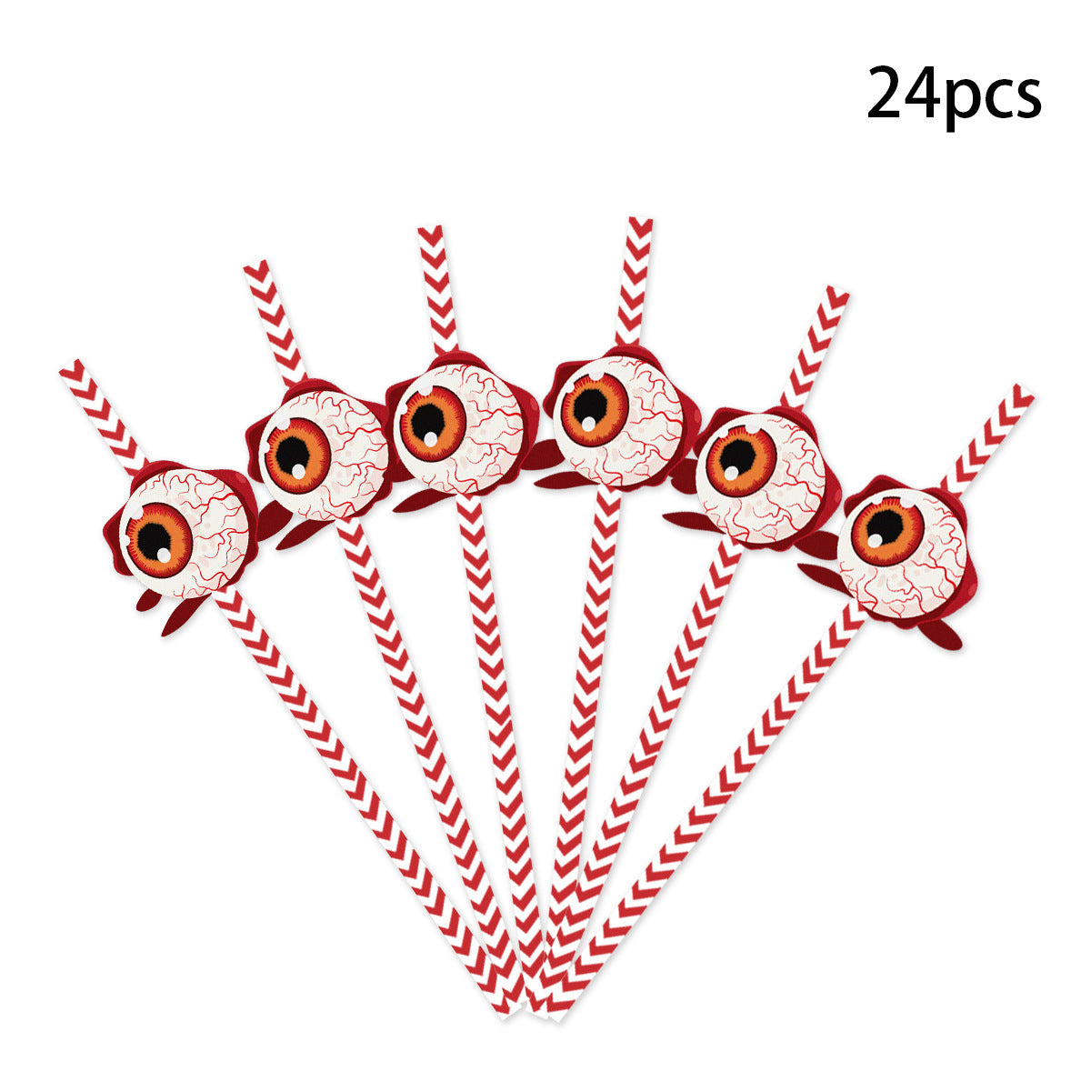 Fashion Simple Halloween Party Decoration Straw