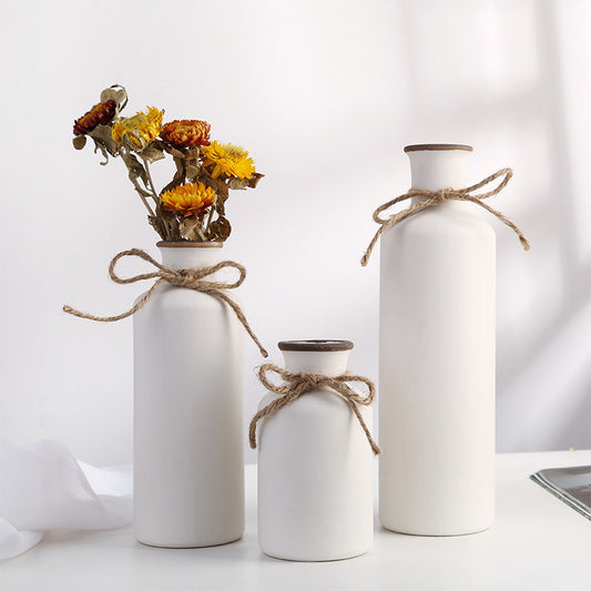 Simple European Ceramic Vase For Home Decoration